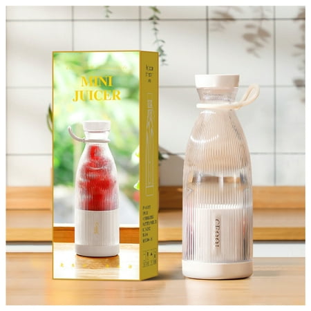 

Juice Extractor Wireless Portable USB Rechargeable for Travel Outdoors Use G0312 Juicer