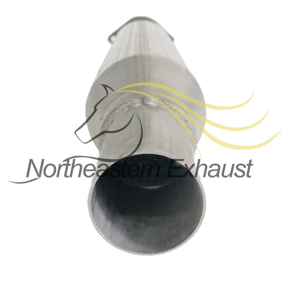Northeastern Exhaust Resonator, Intermediate Pipe & Muffler Fits 2006-2011 Chevrolet Impala 3.5L - Direct Fit | Stainless Steel