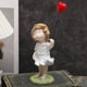 thumbnail image 3 of Niña Sosteniendo Adorno de Globo, Decoración de Sala de Estar, Adorno de Paz, Antiguerra y Amor,B, 3 of 5