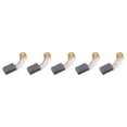thumbnail image 3 of 20 piezas de escobillas de carbón para motor, repuestos para herramientas eléctricas, amoladora angular, taladro eléctrico y martillo., 3 of 14