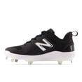 thumbnail image 2 of New Balance Women's Fresh Foam X Velo V3 Low Metal Fastpitch Softball Cleats Black/White Medium 10.5, 2 of 5