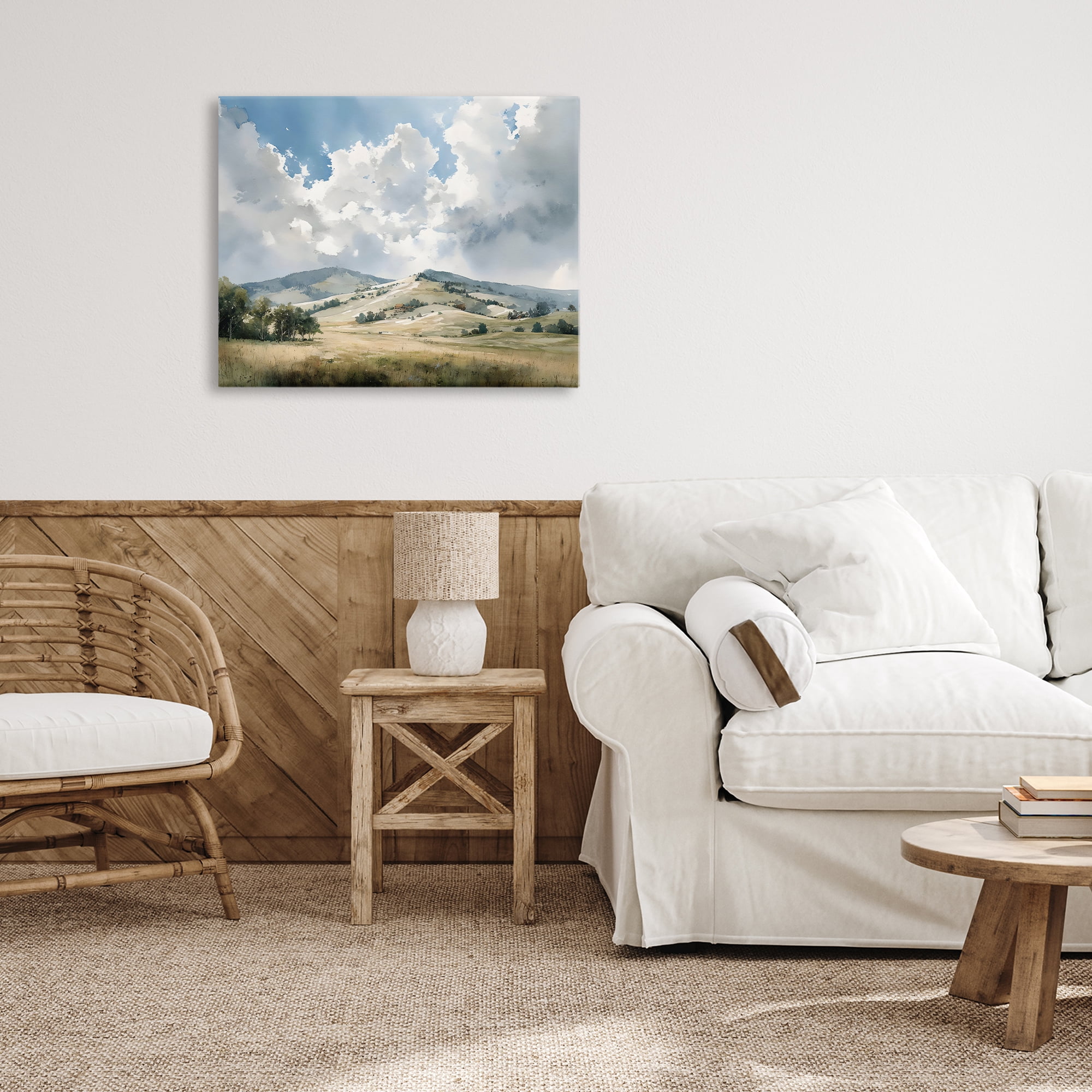 Stupell Industries Tranquil Hills Meadow Canvas Wall Art, design by Franklyn Gregory