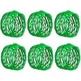 thumbnail image 4 of Napkin Rings Set of 6 for Dinner Parties, Dining Table Decoration Handmade Napkin Holder (Green), 4 of 7