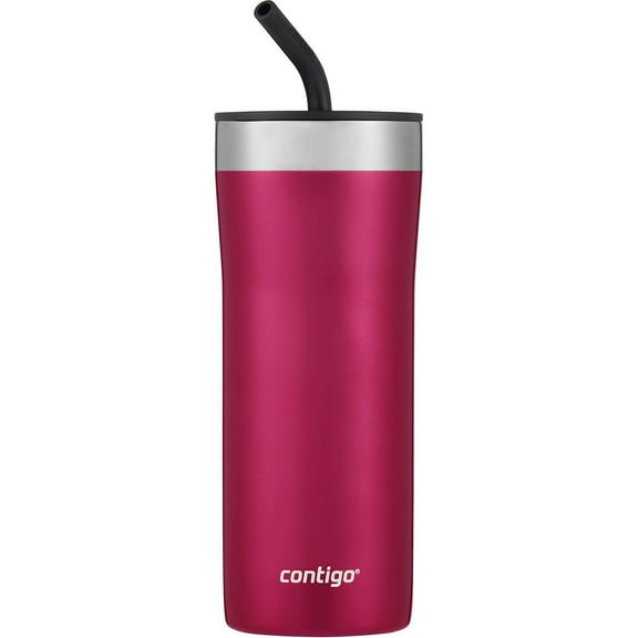 Contigo 24 oz. Streeterville Stainless Steel Tumbler with Straw - Dragon Fruit