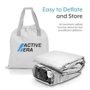 Active Era Luxury Queen Air Mattress with Built in Pump, Raised Pillow 22 Mattress Thickness
