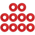 thumbnail image 1 of 10Pcs Replacement Gasket for Bottle Red Round Plastic for Fermentation, 1 of 9