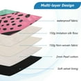 thumbnail image 3 of FORMRS 13-13.3 inch Laptop Sleeve Case Soft Carrying Quilted Computer Bag Cover, Pink Cheetah, 3 of 7