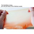 thumbnail image 5 of Small Trash Bags Strong Thicken Biodegradable Garbage Bag Wastebasket For Kitchen Office Home Bathroom Bedroom 100 Counts Random Color Orange 177 Inch, 5 of 5