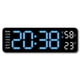 thumbnail image 1 of CAIROYAR Con calendario, fecha, temperatura, LED, pantalla grande, alarma de pared digital USB, Clo J σр, 1 of 7