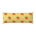 thumbnail image 2 of Lsque Hand Drawn Strawberry Body Pillow Case Cover,Ultra-Soft Microfiber Bed Pillow Cases 20x54 inches,Elegant Bedding,Breathable Durable Pillow Cover with Envelope Closure, 2 of 8