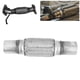 thumbnail image 4 of Tubo Flexible De Escape Flexible De 1,75 X 10 Pulgadas, Tubo De Junta Flexible Corrugado De Acero Inoxidable, Piezas Universales, 4 of 7