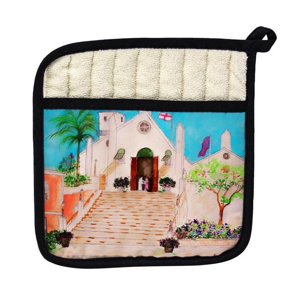 Betsy Drake Interiors Church Pot Holder