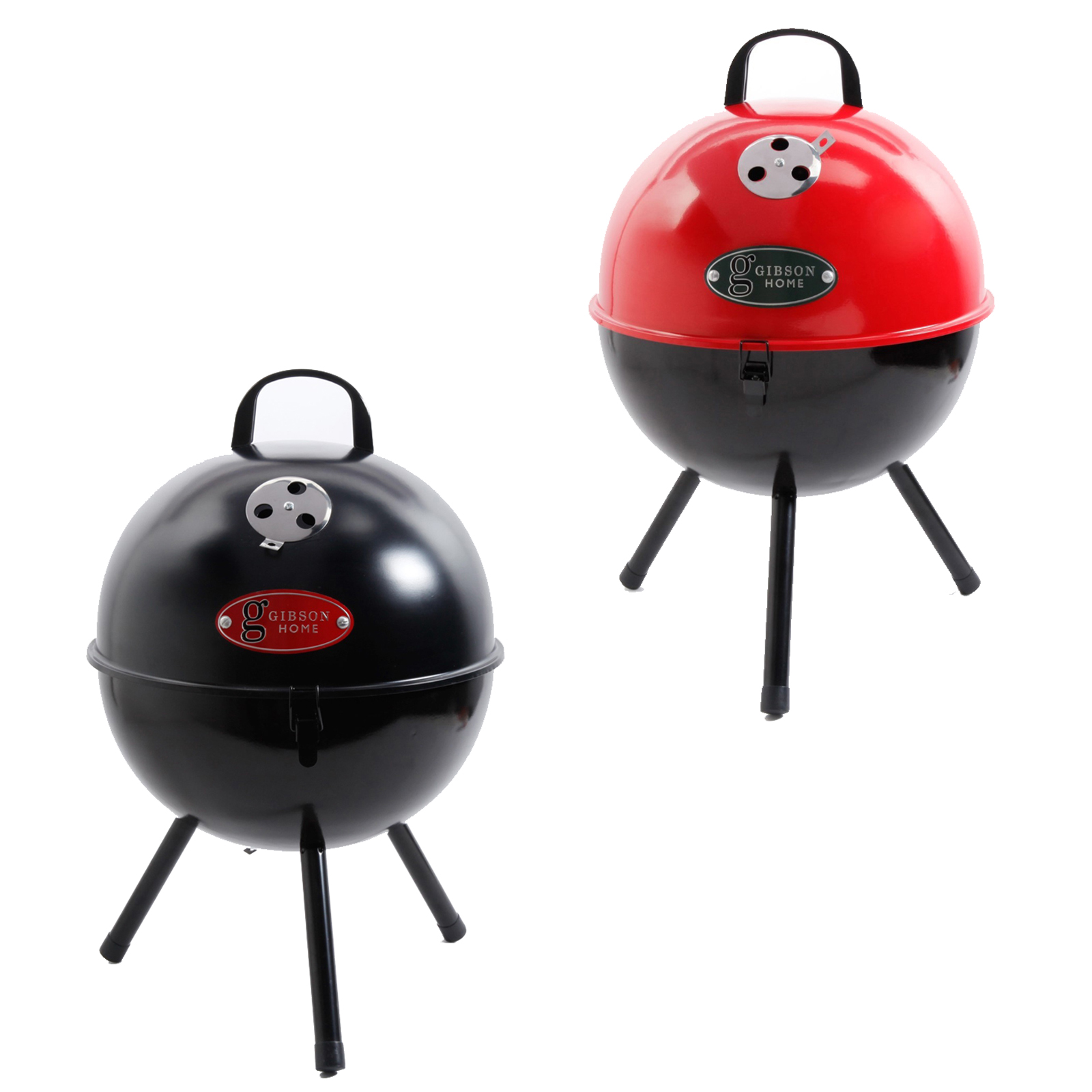 Kingston BBQ Grill 2 Assorted Colors Enamel Exterior Lid Powder