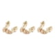 thumbnail image 1 of Sandalias Minnieouse con purpurina para niñas fiesta de ballet cristal punta abierta carnaval Halloween tacones altos, 1 of 6
