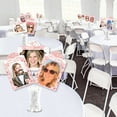 thumbnail image 3 of Big Dot of Happiness 40th Pink Rose Gold Birthday Party Picture Centerpiece Photo Table Toppers 15 Pc, 3 of 7