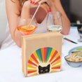 thumbnail image 3 of Yayeee Napkin Holder for Table Kitchen Paper Tissue Organization, Colorful Black Cat, 3 of 8