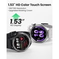 thumbnail image 3 of HAYLOU Solar Neo Smartwatch para Hombres, Reloj Inteligente con Pantalla Táctil HD de 1.53", Llamadas Bluetooth, 127 Modos de Entrenamiento, Asistente de Voz, Bluetooth 5.3, IP68, 3 of 5