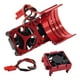 thumbnail image 1 of Ventilador de refrigeración RC 3340, reemplaza a los componentes de automóviles RC, ventiladores de refrigeración dobles profesionales, ventilador de Rojo, 1 of 10