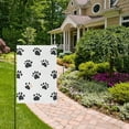 thumbnail image 2 of Yayeee Garden Flag 28" x 40" Double Sided Outdoor Yard Lawn Holiday Decorations, Black Cartoon Cat Paw, 2 of 6