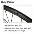 thumbnail image 5 of BUCKLOS Ultralight Mountain Bicycle Wheelset 27.5 Inch 6-Bolt Disc Brake Aluminum Alloy Wheelset QR, 5 of 7