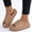 Brown, variant on Cloud Slides for Women Men, Unisex House Slide Sandals Indoor Outdoor, Black Womens Walking Sandals Size 14