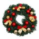 thumbnail image 3 of Corona navideña para puerta de entrada, decoración de invierno, con bolas decorativas para el hogar, fiesta de Navidad, exterior e interior, 3 of 5