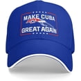 thumbnail image 1 of Make Cuba Great Again hat Cuban Flag Baseball Cap, 1 of 6