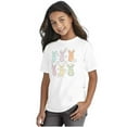 thumbnail image 3 of Colorful Easter Bunny Patterns Girls Kids T Shirt Tees Teen Brisco Brands S, 3 of 5