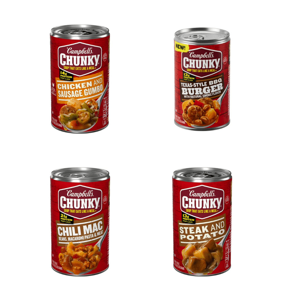 Campbell’s Chunky 8-Pack – Bold Soups to Satisfy Your Hunger Anytime