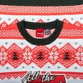 thumbnail image 6 of Peanuts House Snoopy and Woodstock All The Trimmings Adult Ugly Christmas Sweater, 6 of 9