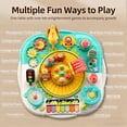 thumbnail image 4 of Toddler Activity Learning Table with Music and Piano, Early Educational Sensory Toy for Kids Ages 1-3, 4 of 6