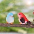 thumbnail image 3 of Yesbay Bird Figurine Cute Simulation Bird Animal Mini Figurine Model DIY Landscape Garden Ornament, 3 of 7