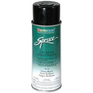 Testors Model Master Auto Lacquer Spray Paint 3 ounces Semi-Gloss Black  Spray - 28156 ^ - Avery Street Stores