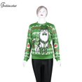 thumbnail image 4 of Sudadera con cuello redondo de gran tamaño para hombre y mujer, jersey de chándal, ropa de calle para pareja, Día de San Patricio, 4 of 4