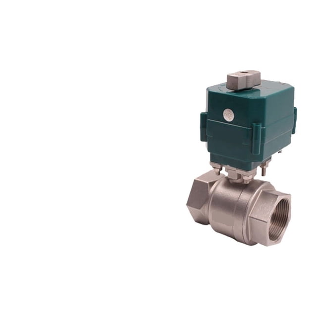Motorized Ball Valve Stainless Steel Full Bore High Torque Ball Valve 2/3 Wire Electric Actuator With Manual Switch ,Safe Mode