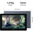 thumbnail image 4 of HUION Kamvas Pro 16 Plus 4K UHD Tableta Grafica con Pantalla, 145% sRGB, Monitor de Dibujo Totalmente Laminado de 15,6 Pulgadas para PC/Mac/Android, Ideal para Diseñadores y Artistas Profesionales, 4 of 7