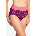 thumbnail image 2 of Comfort Choice Plus Size Full Coverage Stretch Cotton Color Block Brief 3-Pack, 2 of 6