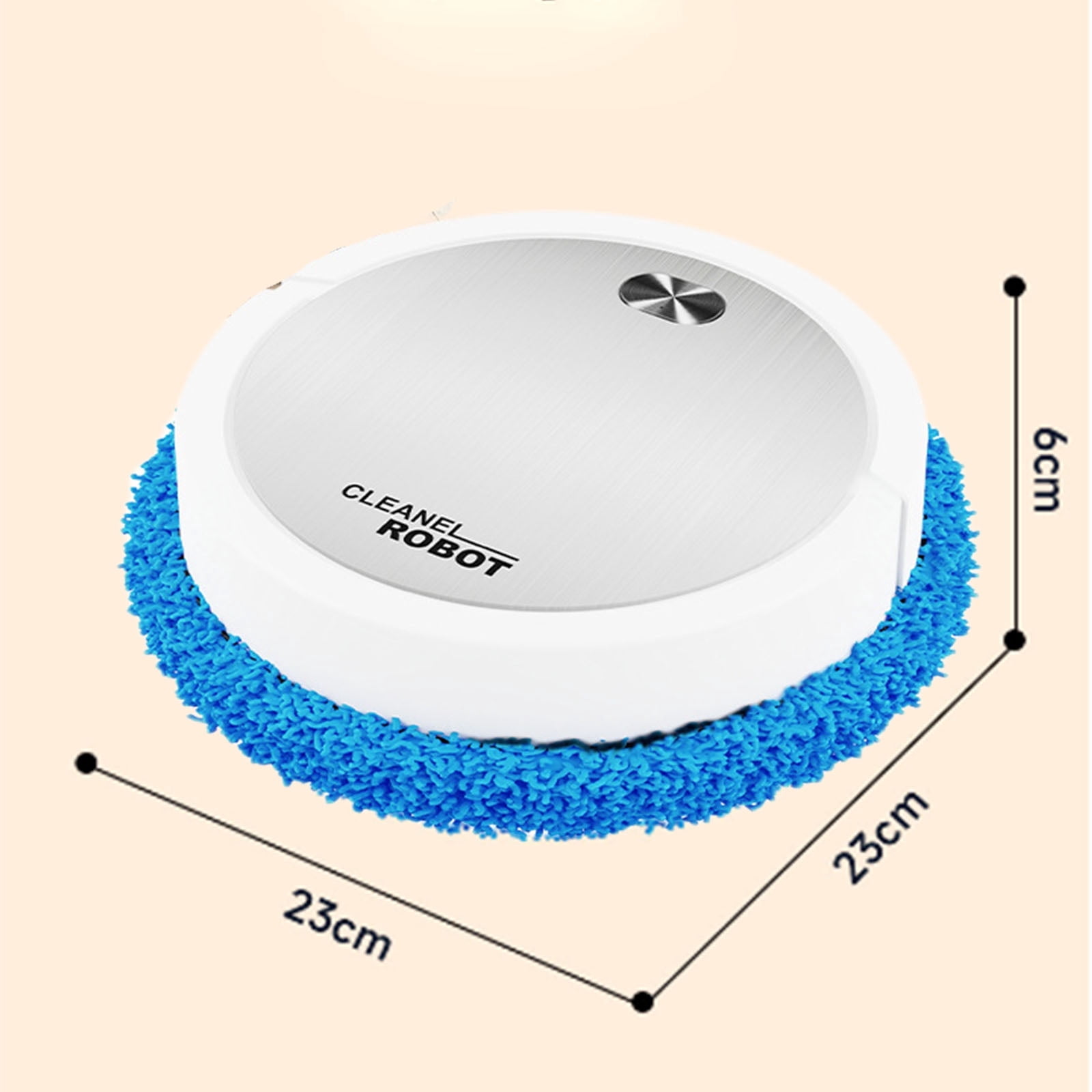 CURYMAY 2026 New Rumba Robots Vacuum,Powerful Robot Vacuum and Mop for Dry and Wet Cleaning,Slim Design Automatic Long-Lasting 1200Mah Battery Vacuum Robot for Effortless Home Maintenance,White