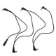 thumbnail image 2 of Guitar Pedal Power Supply Adapter 9V DC Tip Negative 5 Way Daisy Chain Cables for Guitar Effect Pedal.EU Plug, 2 of 5