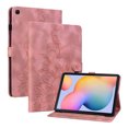 thumbnail image 2 of FJLBDE Case for Samsung Galaxy Tab S6 Lite 10.4 Inch, Embossed Flower PU Leather Flip Wallet Folio Stand Cover, Pink, 2 of 7