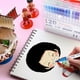thumbnail image 2 of Cepillo de acuarela Belita Amy, 36 colores, rotulador de acuarela, conjunto de pintura de bocetos de doble punta, suministros de arte escolar Afortunado Sencillez, 2 of 2