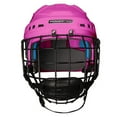 thumbnail image 3 of V3.0 Casque Powertek Rose avec Grille - JR Small, 3 of 8
