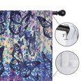 thumbnail image 4 of Blackout Kids Curtains,Blue Purple Butterfly Pattern Childrens Insulated Curtains Set Of 2,Bedroom Essentials,Toddler Room Decor 52"x63", 4 of 5