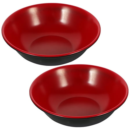 PENIKOKO Mixing Bowl Black 2Pcs 19X19X6.4In