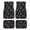 Bat Star Moon, variant on Pzuqiu Car Floor Mats Auto Accessories All Weather Car Mats Knitted Fabric Full Set Non-Slip, Fit for SUV Truck Sedans, Spider