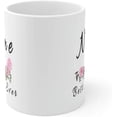 thumbnail image 2 of Personalized Customized Best Mom Ever Mothers Day Grandma Aunt Sister Dog Cat Mom From Daughter Son Brother Husband Family Drinkware Coffee Ceramic Mug 11oz White, 2 of 5