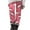 #1Hot Pink, variant on LISTHA Christmas Leggings Women's Flares High Waisted Holiday Snowflake Pants Xmas Santa Tummy Control Tights Watermelon Red 2XL