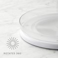 thumbnail image 4 of Tocadiscos para nevera, organizador para almacenamiento de refrigerador, 11 pulgadas, color blanco, 4 of 5
