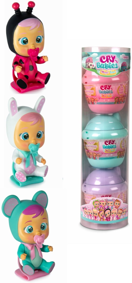 Cry Babies Magic Tears The Kanga Kangaro Bottle House Series Doll New Open Pack