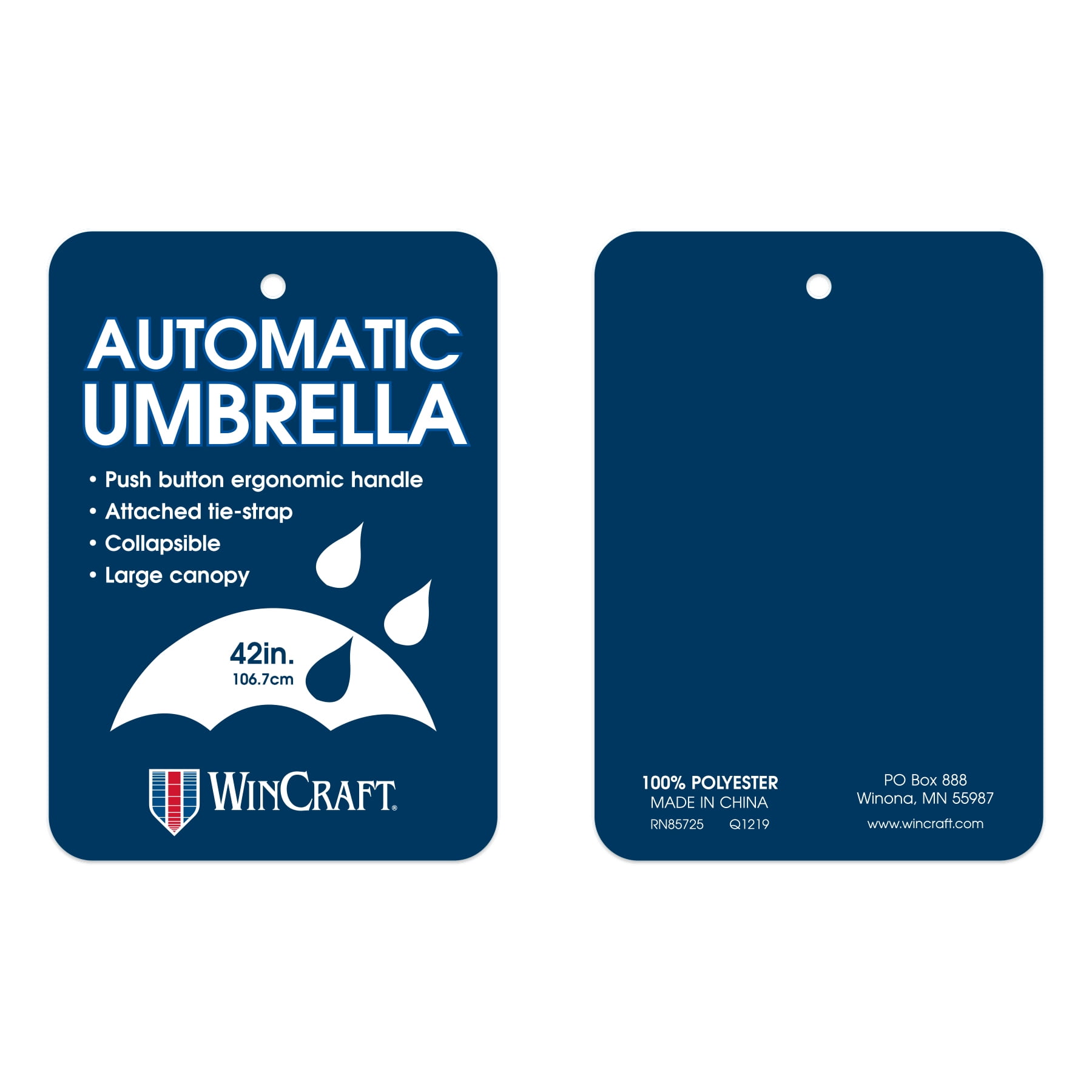 NCAA Arkansas Prime 42" Umbrella